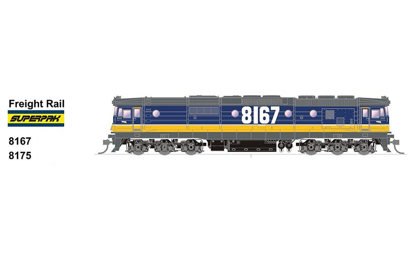 SDS 81 Class DC or DCC Sound Options HO Scale