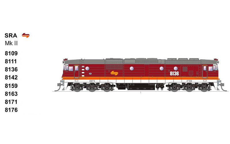SDS 81 Class DC or DCC Sound Options HO Scale