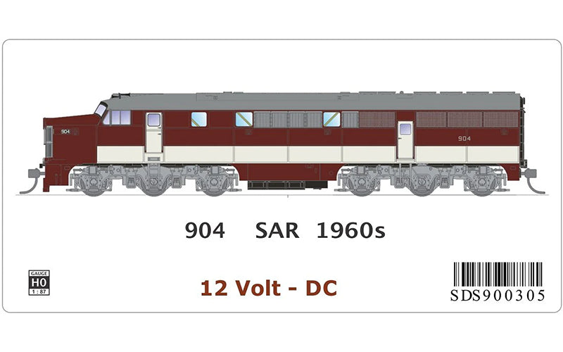 SDS SAR 900 Class HO Scale
