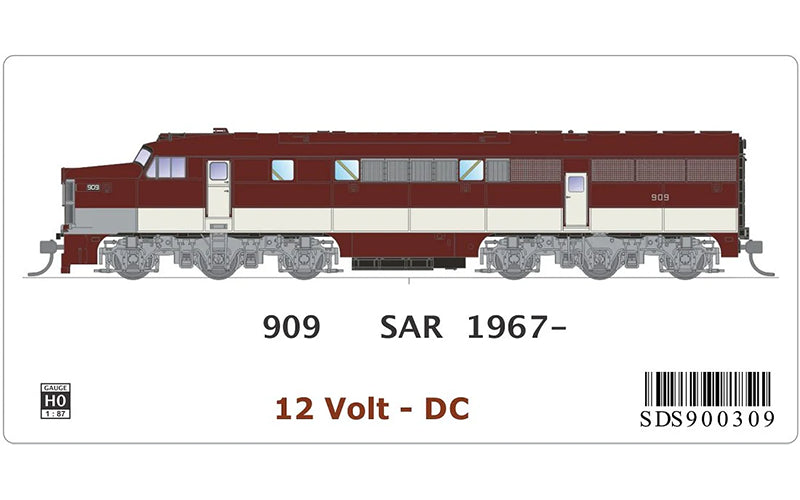 SDS SAR 900 Class HO Scale