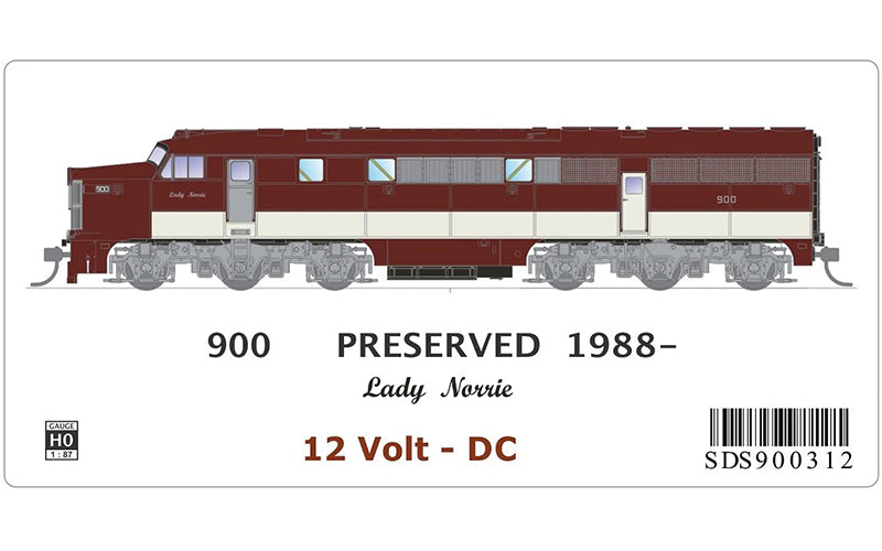 SDS SAR 900 Class HO Scale