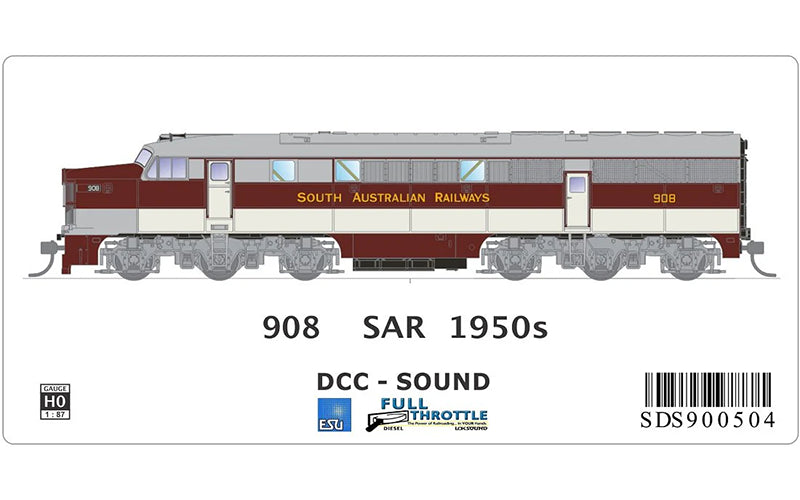SDS SAR 900 Class HO Scale