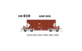 SDS HS 010 SAR HS / AHSA Stone Hopper Wagons ANR Red HO Scale
