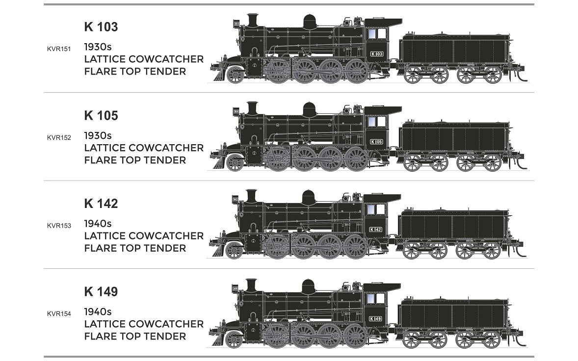 SDS Victorian Railways K Class Locomotive HO Scale