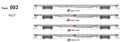 SDS BEZY QQAY Container Wagons Pack 03 HOn3½ Scale