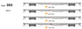 SDS BEZY QQAY Container Wagons Pack 04 HOn3½ Scale