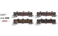 SDS NTAF Rail Tank Wagons NTAF 008 HO Scale