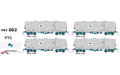 SDS NPRY / NPRF Cement Wagons PRY 002 PTC Early 80s HO Scale