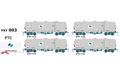 SDS NPRY / NPRF Cement Wagons PRY 003 PTC Early 80s HO Scale