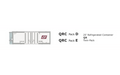 SDS RC011 25' RACE Container QRC Pack E Twin Pack HO Scale