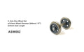 SDS ASW 002 4-Hole Disc Wheel Set 12 Axles HO Scale