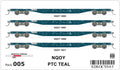 SDS OCY 005 NQOY PTC Teal HO Scale