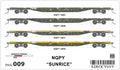 SDS OCY 009 NQPY Sunrice HO Scale