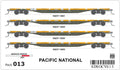 SDS OCY 013 NQOY Pacific National HO Scale