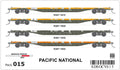 SDS OCY 015 RQBY Pacific National HO Scale