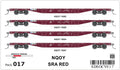 SDS OCY 017 NQOY SRA Red HO Scale