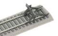 Peco Streamline SL-40 Buffer Stop Rail-built Code 100/75 OO/HO Scale