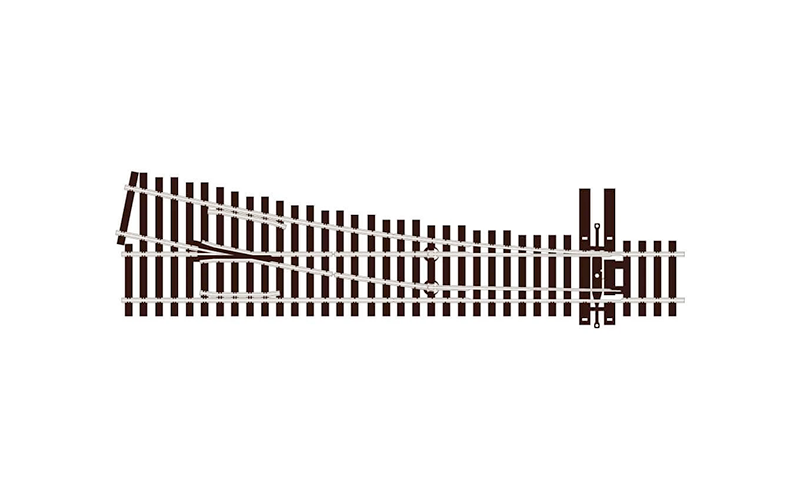 Peco Streamline SL-8351 Right Hand Turnout 5th Radius Code 83 OO/HO Scale