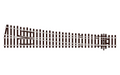 Peco Streamline SL-88 Right Hand Turnout Large Radius Code 100 OO/HO Scale