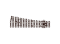 Peco Streamline SL-91 Right Hand Turnout Small Radius Code 100 OO/HO Scale