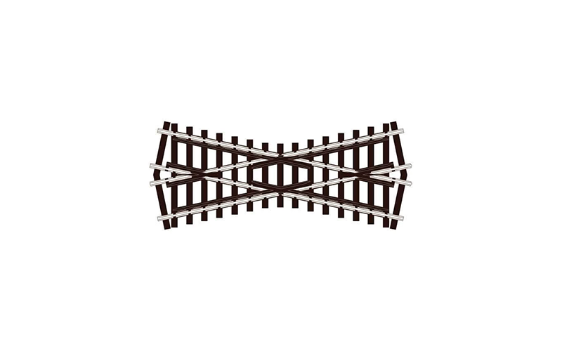Peco Streamline SL-93 Short Crossing Code 100 OO/HO Scale