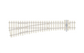 Peco Streamline SL-E1096 Left Hand Turnout Medium Radius Concrete Code 75 OO/HO Scale