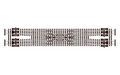 Peco Streamline SL-E383F Scissors Crossing Medium Radius Code 55 N Scale