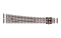 Peco Streamline SL-E388 Right Hand Turnout Large Radius Code 80 N Scale