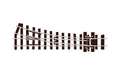 Peco Streamline SL-E491 Right Hand Turnout (Irregular Sleepers) Small Radius Code 80 OO9 Scale