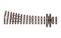 Peco Streamline SL-E495 Right Hand Turnout (Mainline Sleepers) Medium Radius Code 80 OO9 Scale