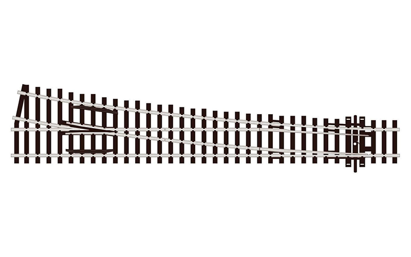 Peco Streamline SL-E88 Right Hand Turnout Large Radius Code 100 OO/HO Scale