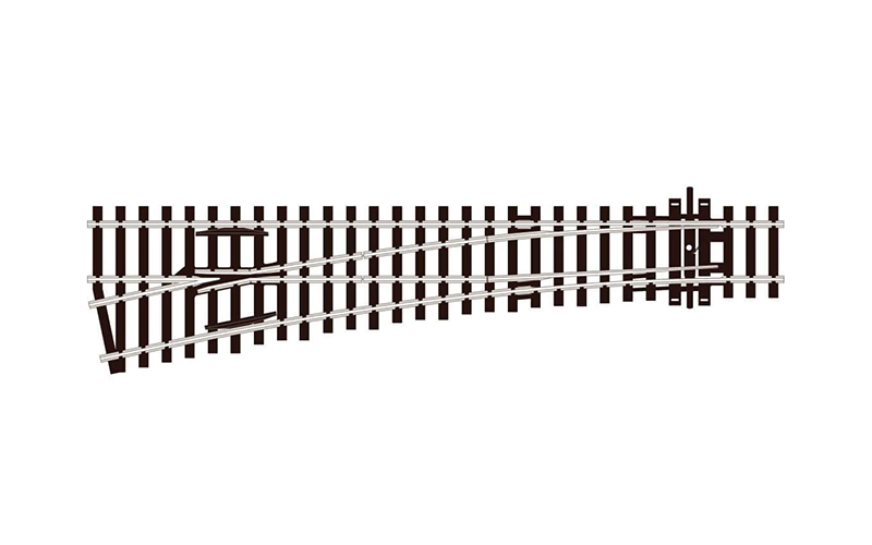 Peco Streamline SL-E96 Left Hand Turnout Medium Radius Code 100 OO/HO Scale