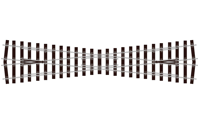 Peco Streamline SL-U1194 Bullhead Crossing Code 75 OO/HO Scale