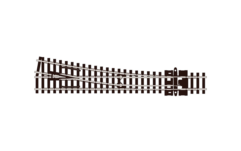Peco Streamline SL-U395F Right Hand Unifrog Turnout Medium Radius Code 55 N Scale