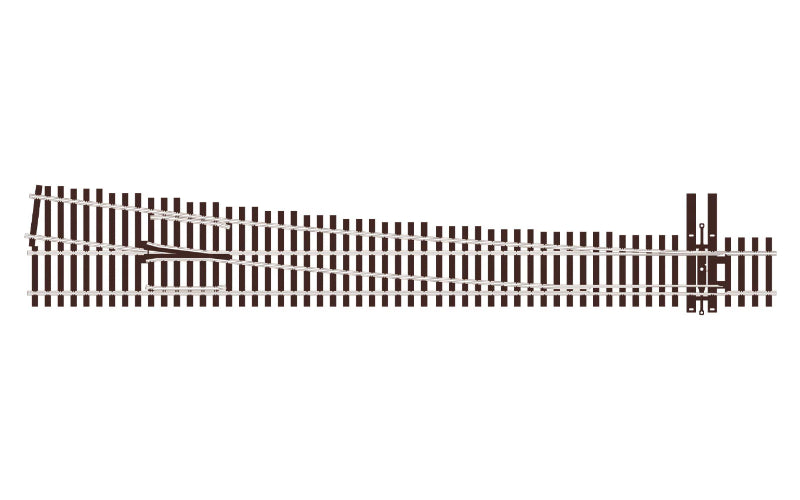 Peco Streamline SL-U7081 Unifrog No.8 Right Hand Turnout Code 70 OO/HO Scale