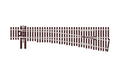 Peco Streamline SL-U8361 Unifrog Right Hand Turnout 6th Radius Code 83 OO/HO Scale