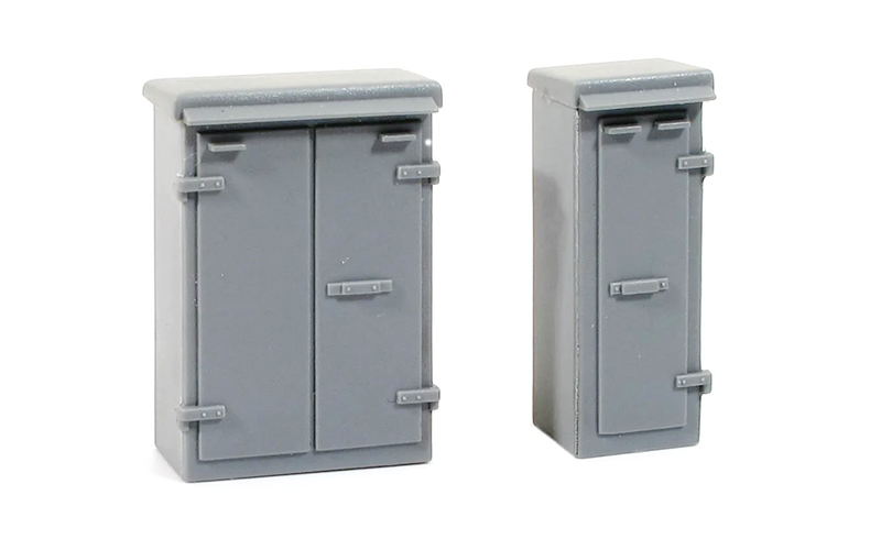 Peco Wills Kits SS85 Relay Boxes Set 1 OO/HO Scale