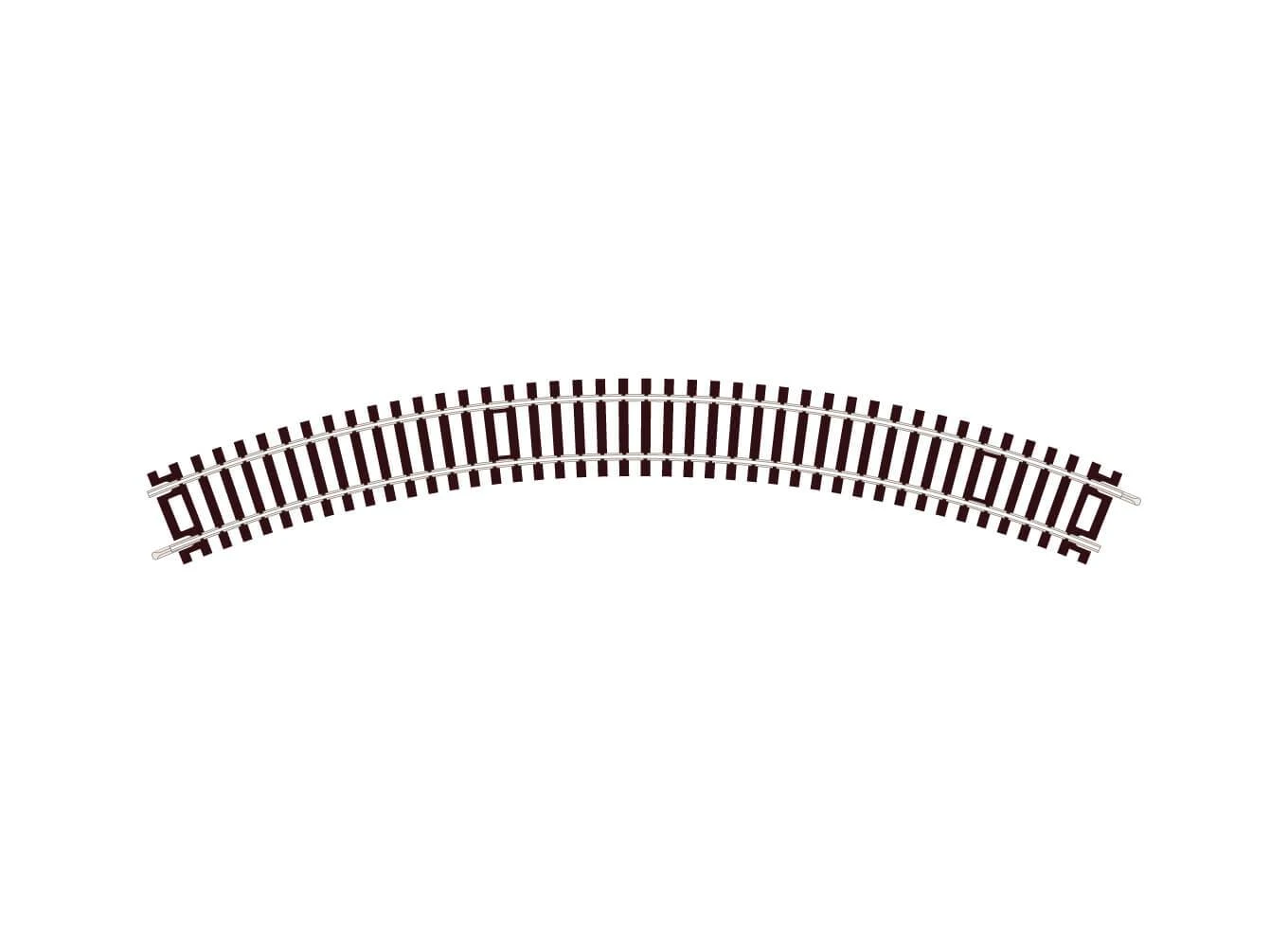 Peco Setrack ST-221 Double Curve 1st Radius Code 100 OO/HO Scale