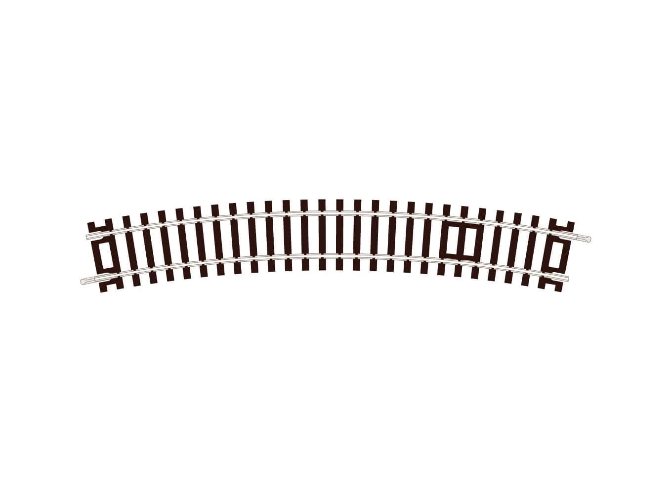 Peco Setrack ST-230 Standard Curve 3rd Radius Code 100 OO/HO Scale