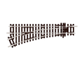 Peco Setrack ST-241 Left Hand Turnout 2nd Radius Code 100 OO/HO Scale