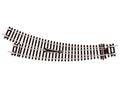 Peco Setrack ST-244 Right Hand Curved Turnout Code 100 OO/HO Scale