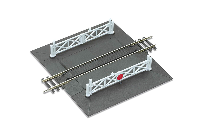 Peco Setrack ST-268 Straight Level Crossing Code 100 OO/HO Scale