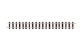 Peco Setrack ST-411 Double Straight 4 Pack Code 80 OO9 Scale