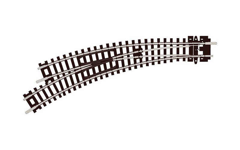 Peco Setrack ST-45 Left Hand Curved Turnout Code 80 N Scale