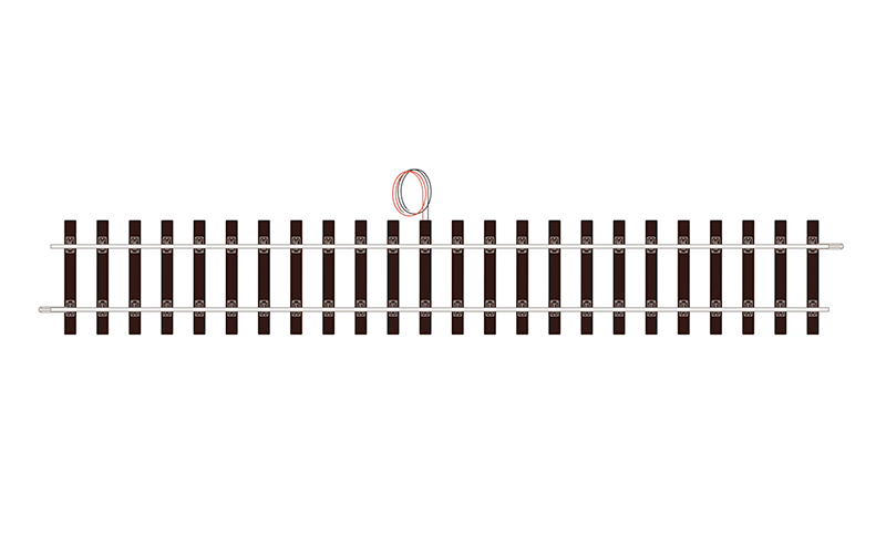 Peco Setrack ST-702 Wired Straight Code 124 O Scale