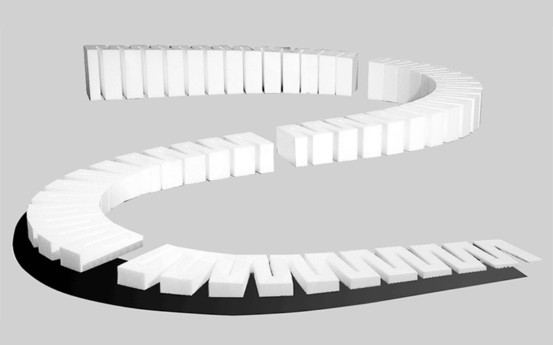 Woodland Scenics ST1411 Incline/Decline Set 4% 3 pcs