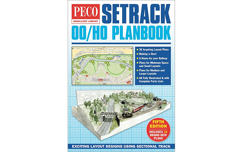 Peco Modellers' Library STP-OO OO/HO Setrack Planbook