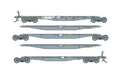 Southern Rail ART08 Pacific National RRBY Articulated Container Wagons HO Scale