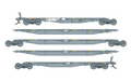 Southern Rail ART012 Pacific National RRGY Articulated Container Wagons HO Scale