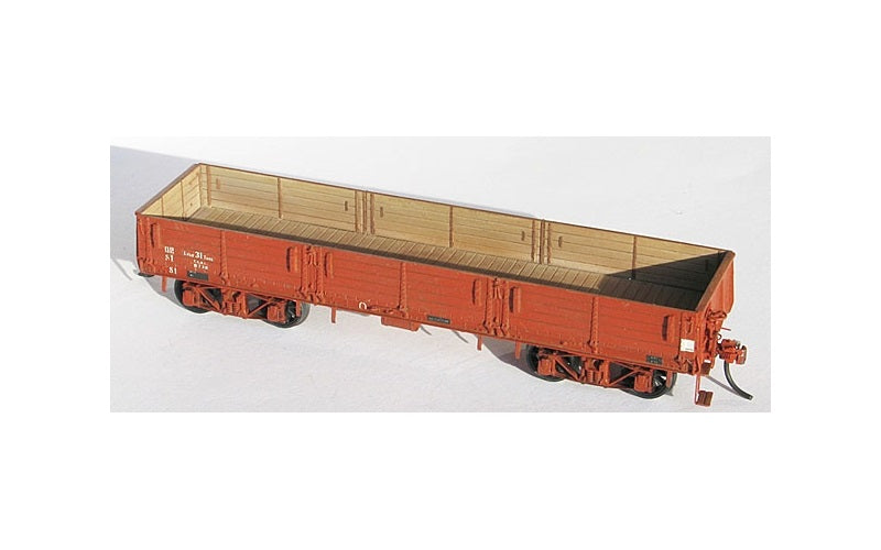 Steam Era Models R27P QR Bogie Open Wagon with Plate Frame Bogies Kit HO Scale
